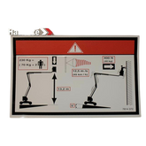 3078143720 Floor Height " Label | Genuine Haulotte
